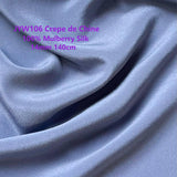 Conventional silk fabric