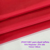 Yarn-dyed Taffeta