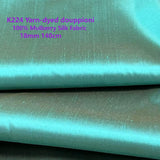 Yarn-dyed douppioni (silk)