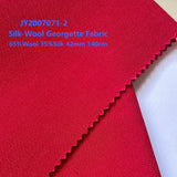 Silk-Wool Georgette Fabric