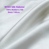 Conventional silk fabric
