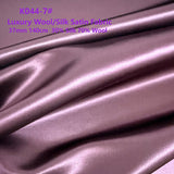 Luxury Wool/Silk Satin Fabric