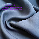 Silk-Wool Georgette Fabric