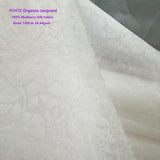 Mulberry Silk  Organza Jacquard Fabric